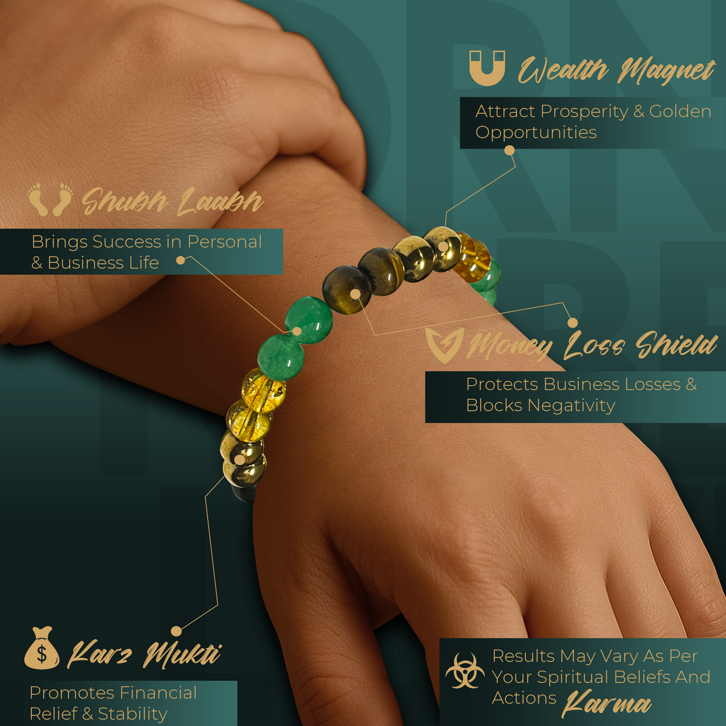 DHANA Money Magnet Bracelet