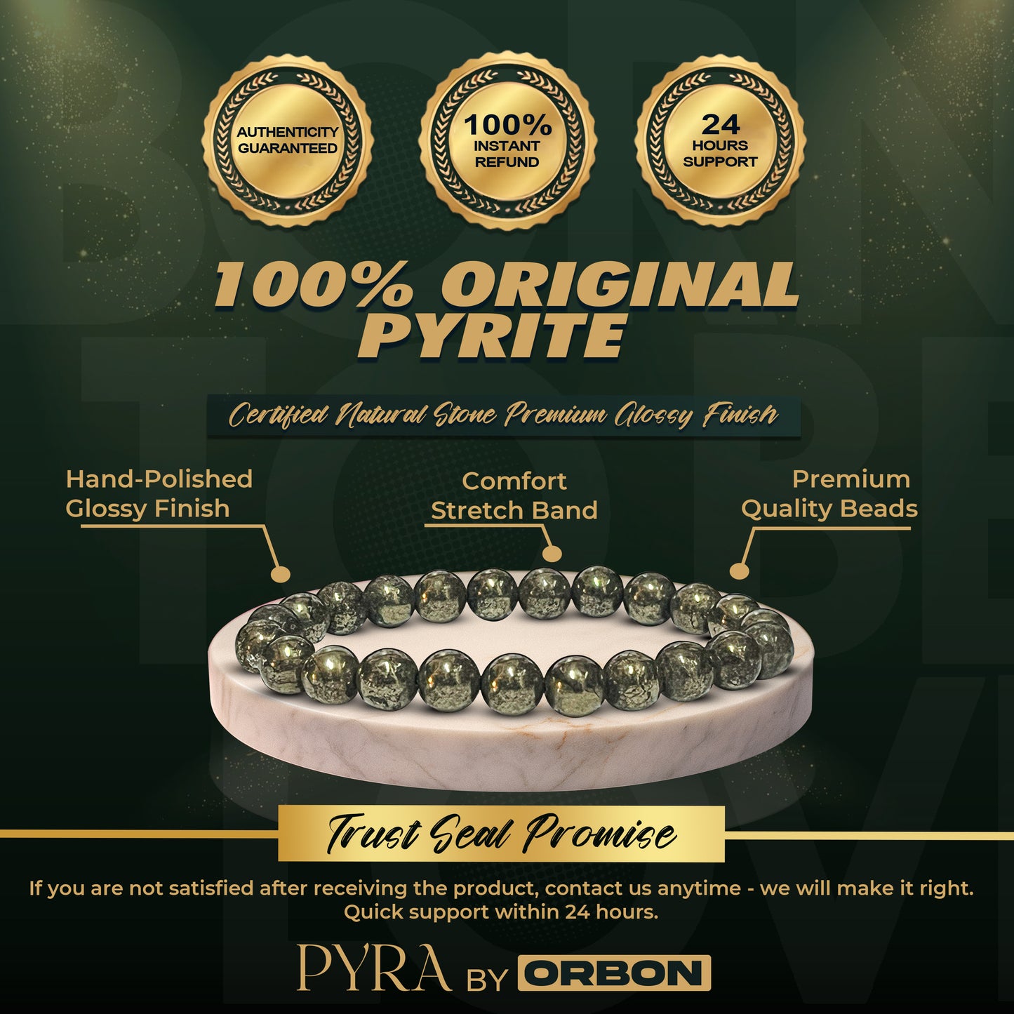 PYRA Pyrite Bracelet