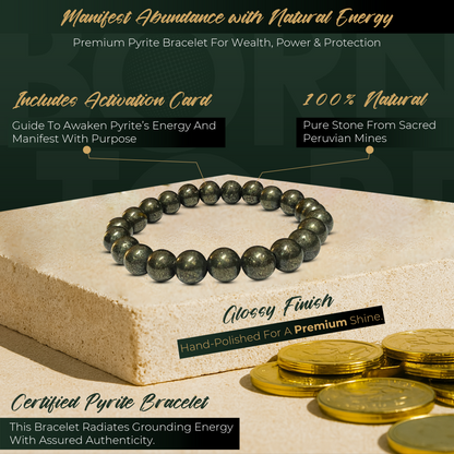 PYRA Pyrite Bracelet