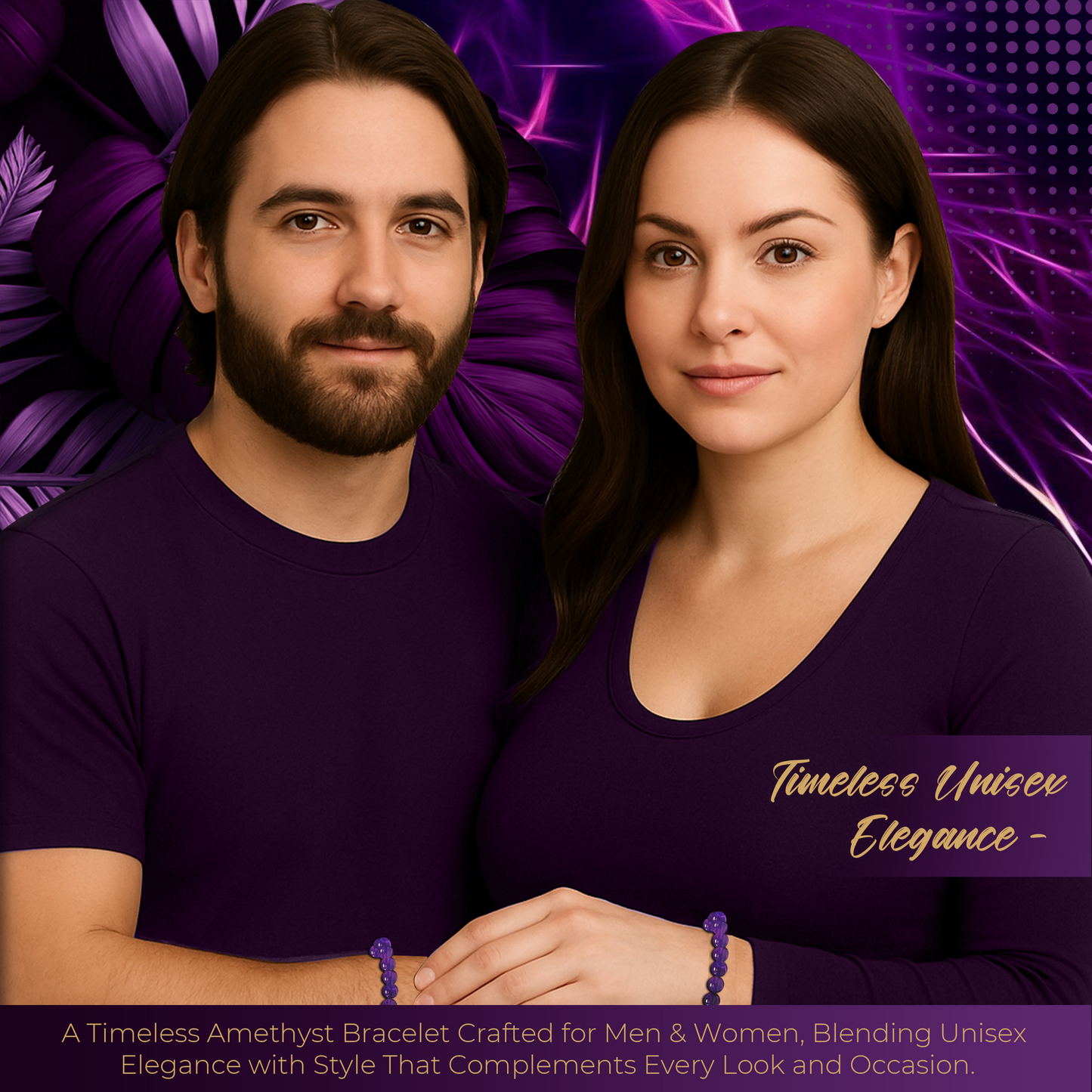 AURA Amethyst Bracelet