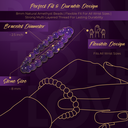 AURA Amethyst Bracelet
