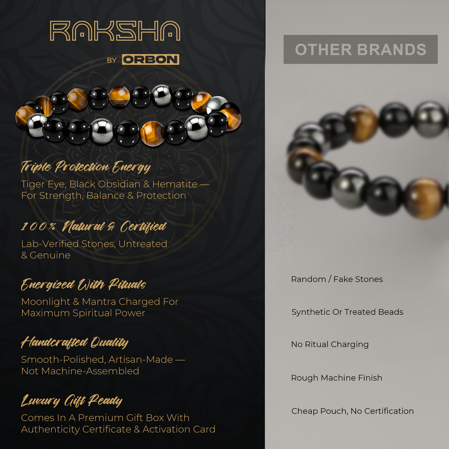 RAKSHA Protection Bracelet