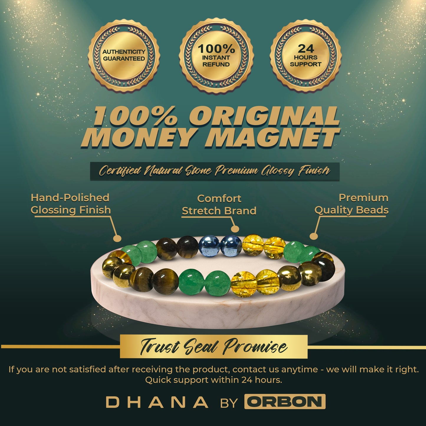 DHANA Money Magnet Bracelet