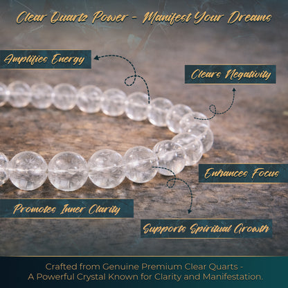 OORJA Clear Quartz Bracelet