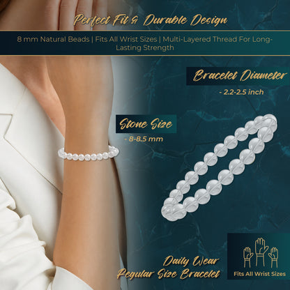 OORJA Clear Quartz Bracelet