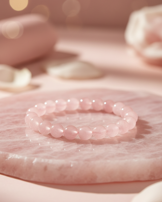 LUVA Rose Quartz Bracelet