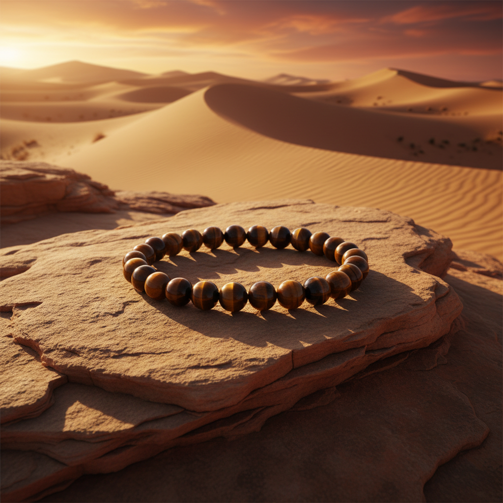 ALPHA Brown Tiger Eye Bracelet – Desert Lifestyle Cover