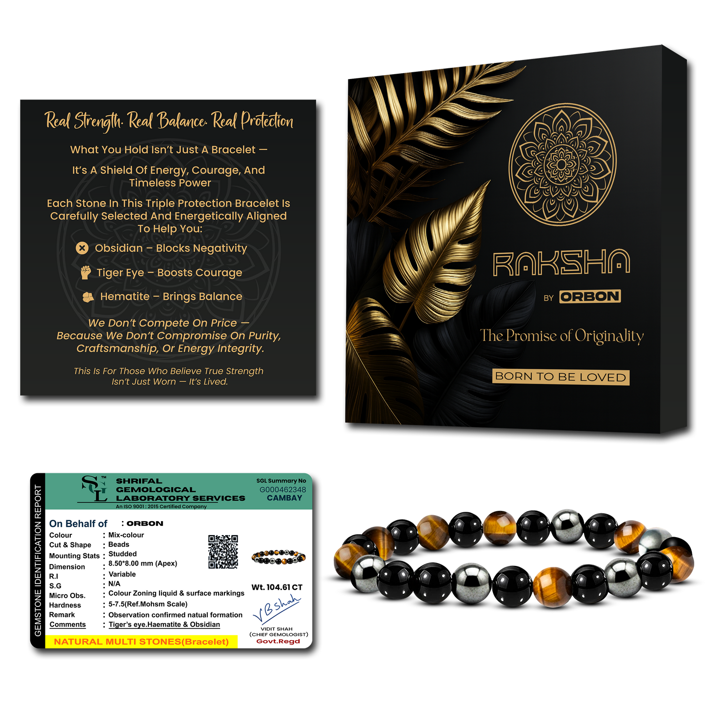 RAKSHA Protection Bracelet