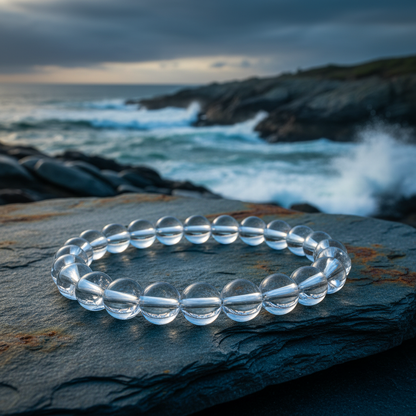 OORJA Clear Quartz - Rusty Blue Coastal Lifestyle