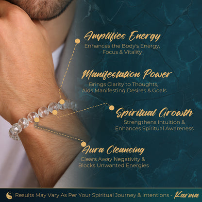 OORJA Clear Quartz Bracelet