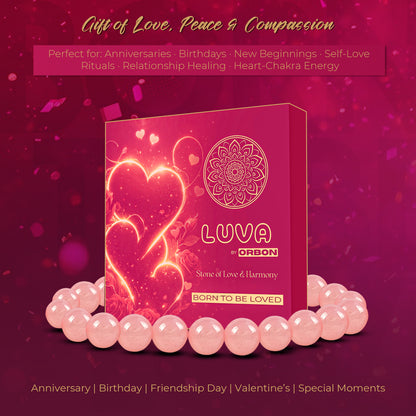 LUVA Rose Quartz Bracelet
