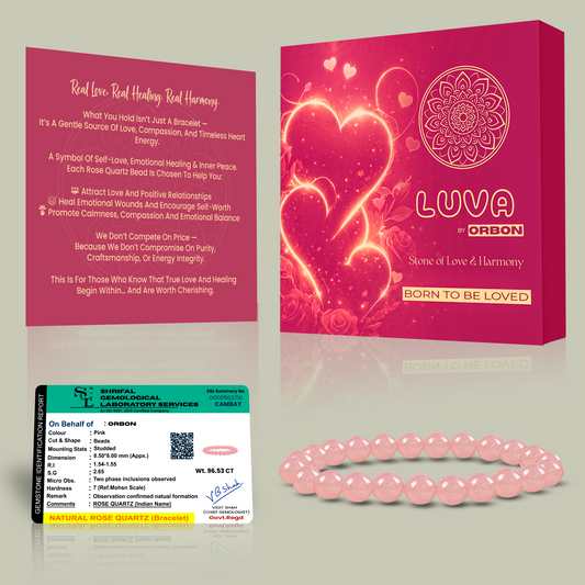 LUVA Rose Quartz Bracelet